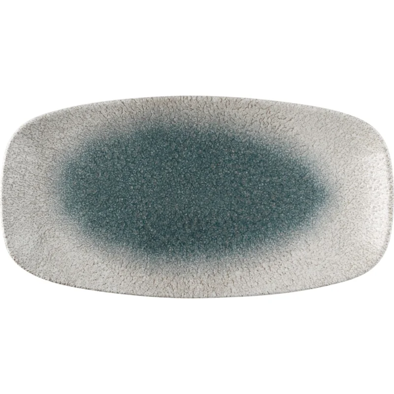 CHURCHILL Raku Agate Topaz lapos tányér, hossza 298 mm Akciós ár