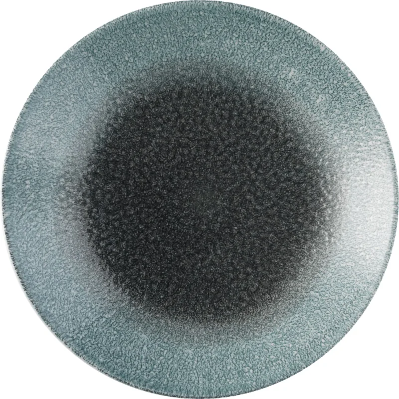Expressz szállítás CHURCHILL Raku Topaz Quartz lapos tányér, coup, ø 260 mm