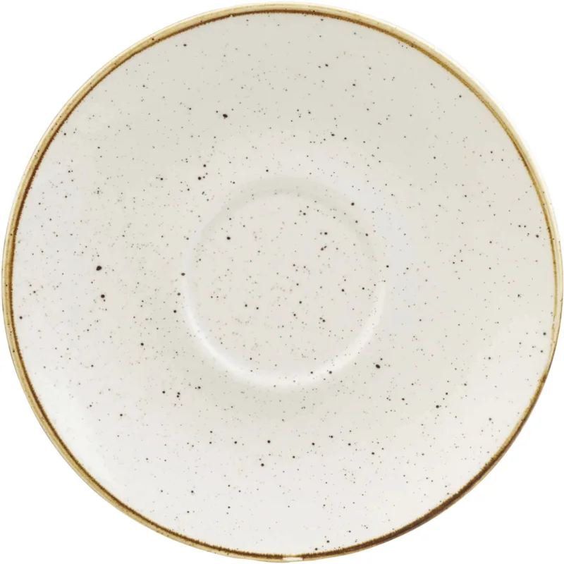 CHURCHILL Stonecast Barley White Kávés csészealj, átmérő 156 mm Exkluzív ajánlat