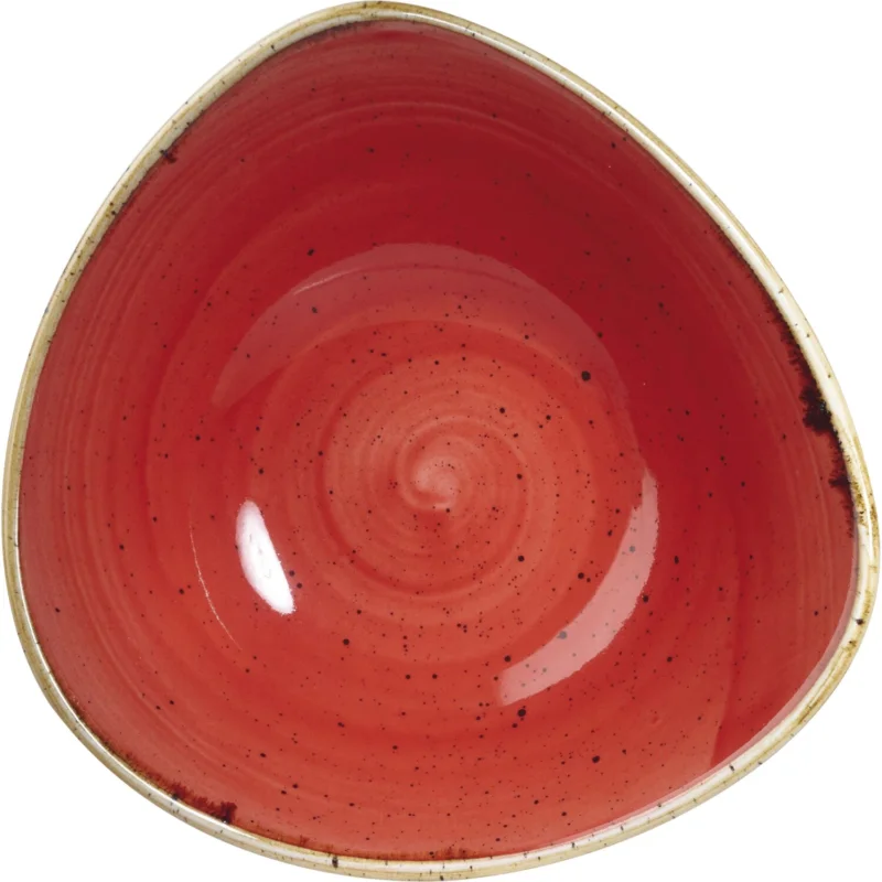 Legkelendőbb CHURCHILL Stonecast Berry Red mély tányér, coup, ø 185 mm