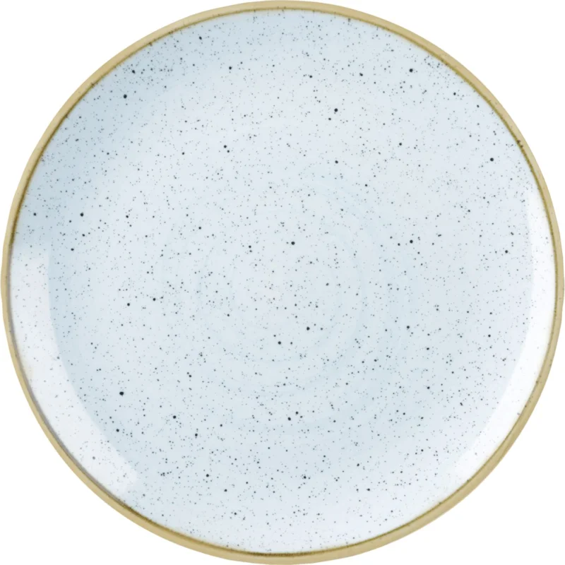 Végkiárusítás Lapos tányér Churchill Stonecast Duck Egg Blue, coupe, ø 165 mm