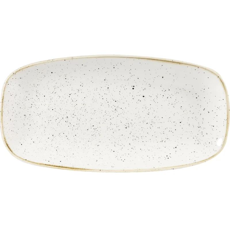 CHURCHILL Stonecast Barley White téglalap alakú tányér, hossza 298 mm Kedvezmény