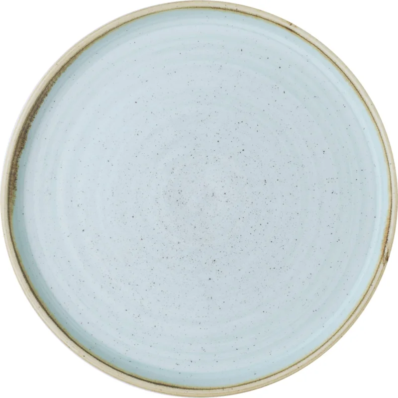 CHURCHILL Stonecast Duck Egg Blue lapos tányér, emelt peremmel, átmérő 210 mm Utolsó esély