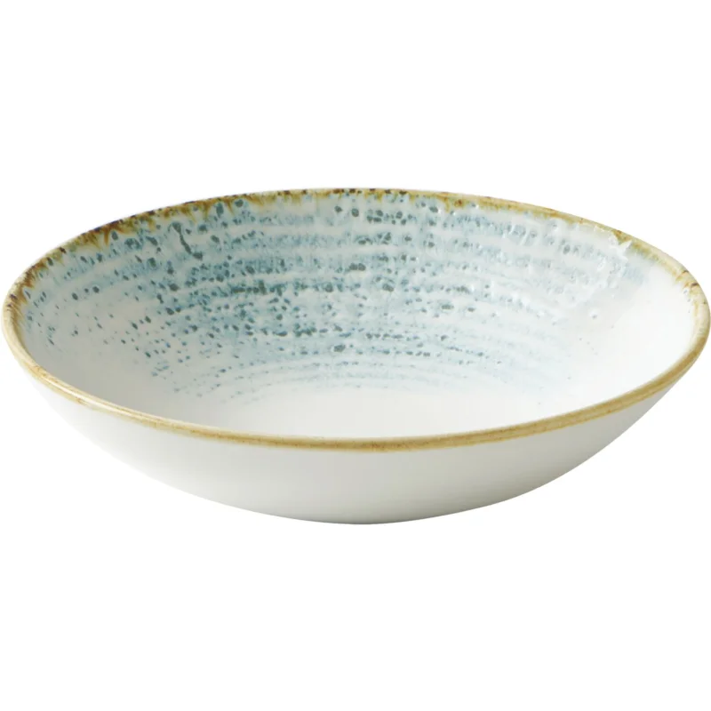Olcsó CHURCHILL Homespun Accents Aquamarine mély tányér, coup, ø 182 mm