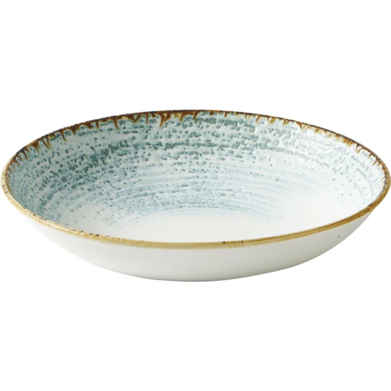 CHURCHILL Homespun Accents Aquamarine mély tányér, coup, ø 248 mm Biztonságos fizetés