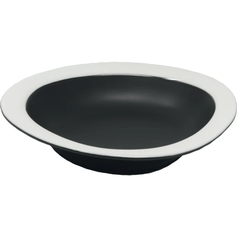 LE COQ Persephone Tál, magasság 30 mm, ø 180 mm, fekete/fehér Kihagyhatatlan ajánlat
