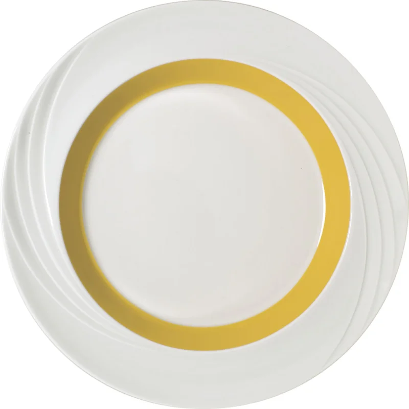 Olcsó SCHÖNWALD Donna Senior lapos tányér, perem, ø 241 mm, sárga