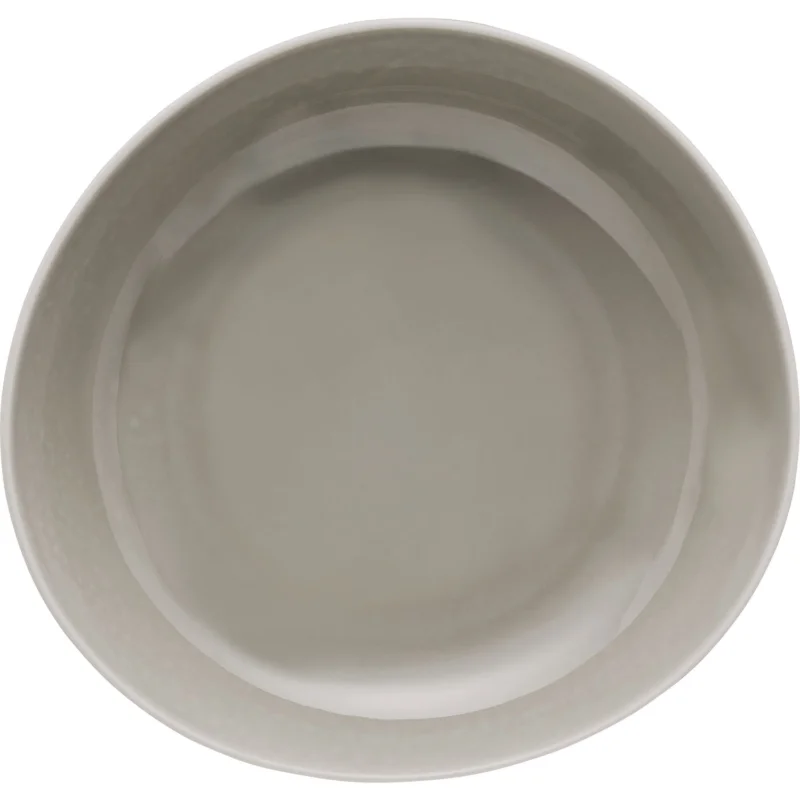 ROSENTHAL Junto Mélytányér, megemelt peremmel, hossza 215 mm, szélessége 210 mm, gyöngyszürke Biztonságos vásárlás