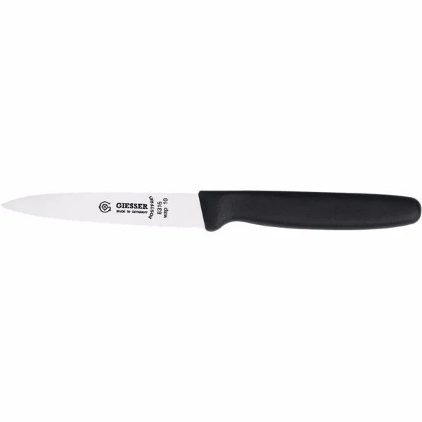Expressz kézbesítés Zöldségkés, Giesser Messer, 10 cm, fekete