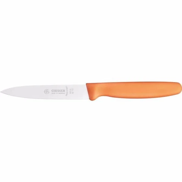 Árcsökkenés Zöldségkés, Giesser Messer, 10 cm, narancssárga