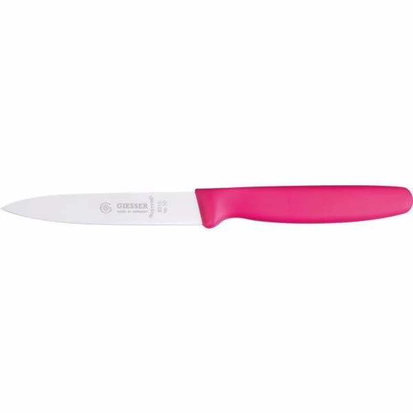 Végkiárusítás Univerzális kés, Giesser Messer, 10 cm, rózsaszín