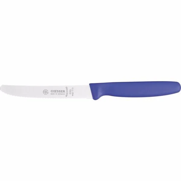 Univerzális kés, Giesser Messer, 11 cm, kék Újdonság