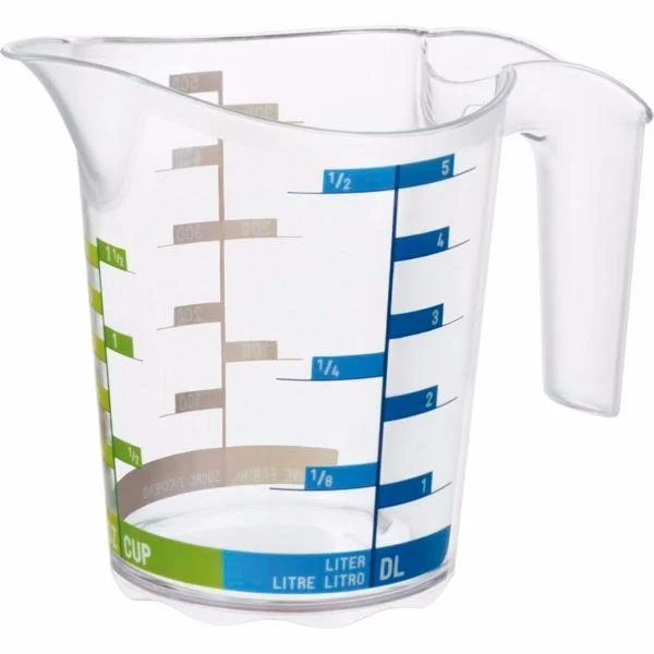 Outlet Műanyag mérőpohár Rotho Domino 500 ml