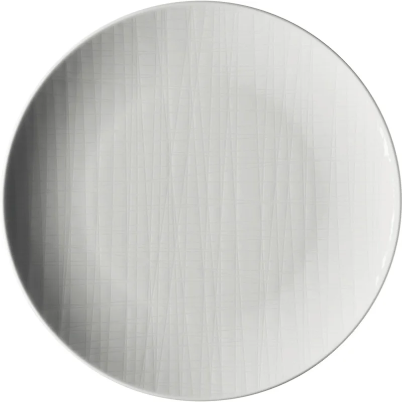 Újdonság Sekély tányér Rosenthal Mesh 21 cm, fehér