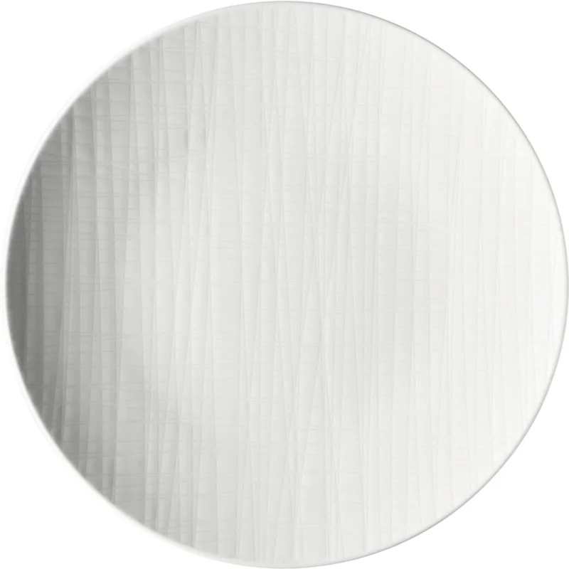 Sekély tányér Rosenthal Mesh 24 cm, fehér Biztonságos vásárlás