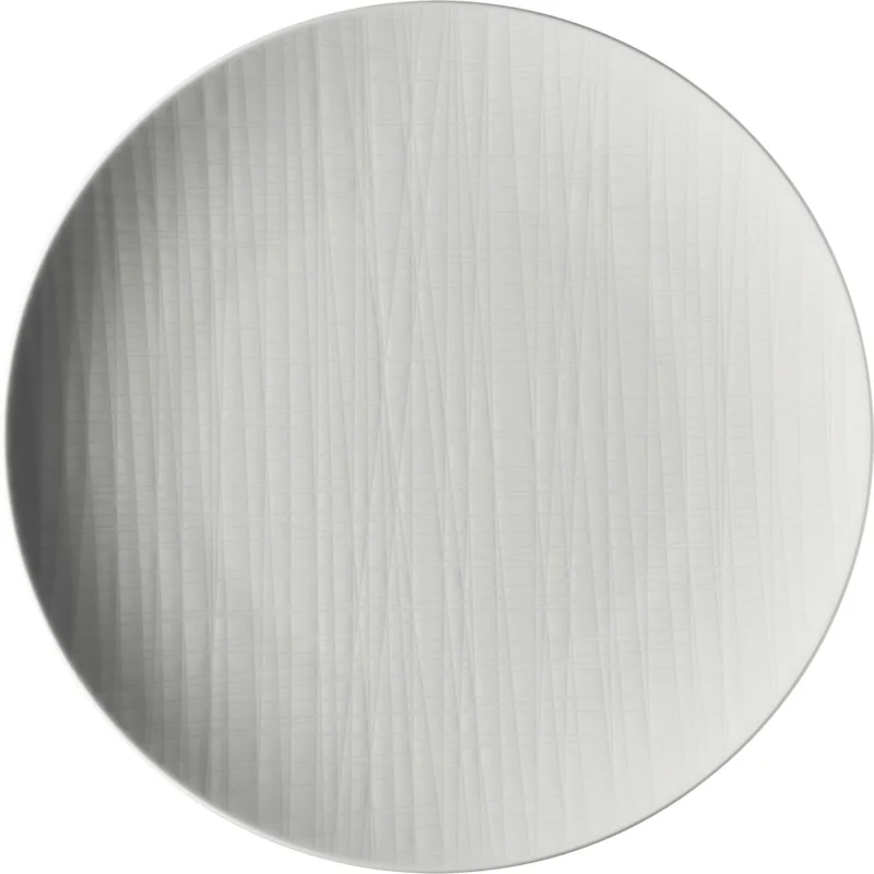 Árengedmény Sekély tányér Rosenthal Mesh 27 cm, fehér