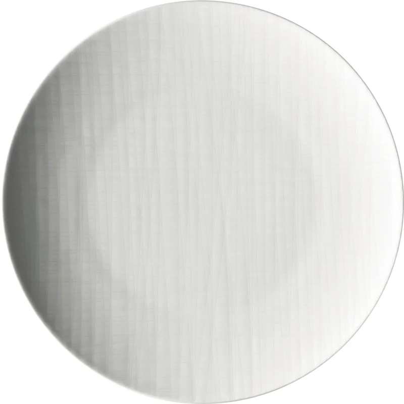 Sekély tányér Rosenthal Mesh 30 cm, fehér Vásárlói kedvenc