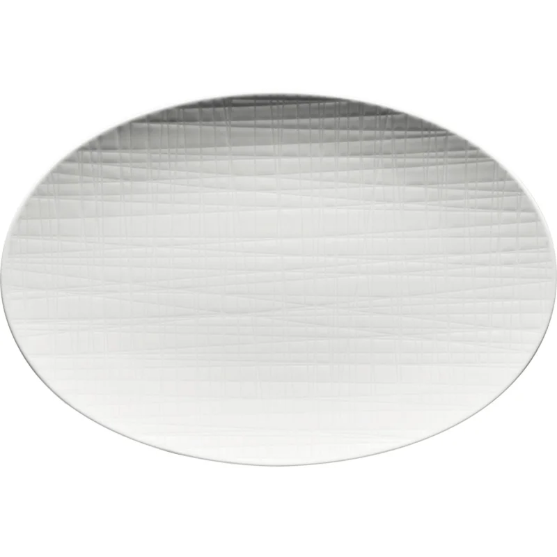 Ovális tányér Rosenthal Mesh 25x18 cm, fehér Legjobb ár