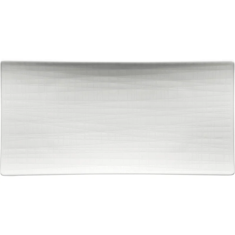 Sekély tányér Rosenthal Mesh 26x13 cm, fehér Végkiárusítás