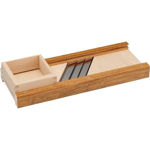 Olcsó Káposzta reszelő Gastro Multiplex 65x22 cm, 3 kés, bükk fa