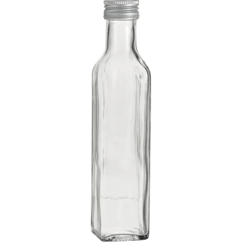 Alkoholos üveg Marasca 250 ml, csavarós fedél Expressz kézbesítés