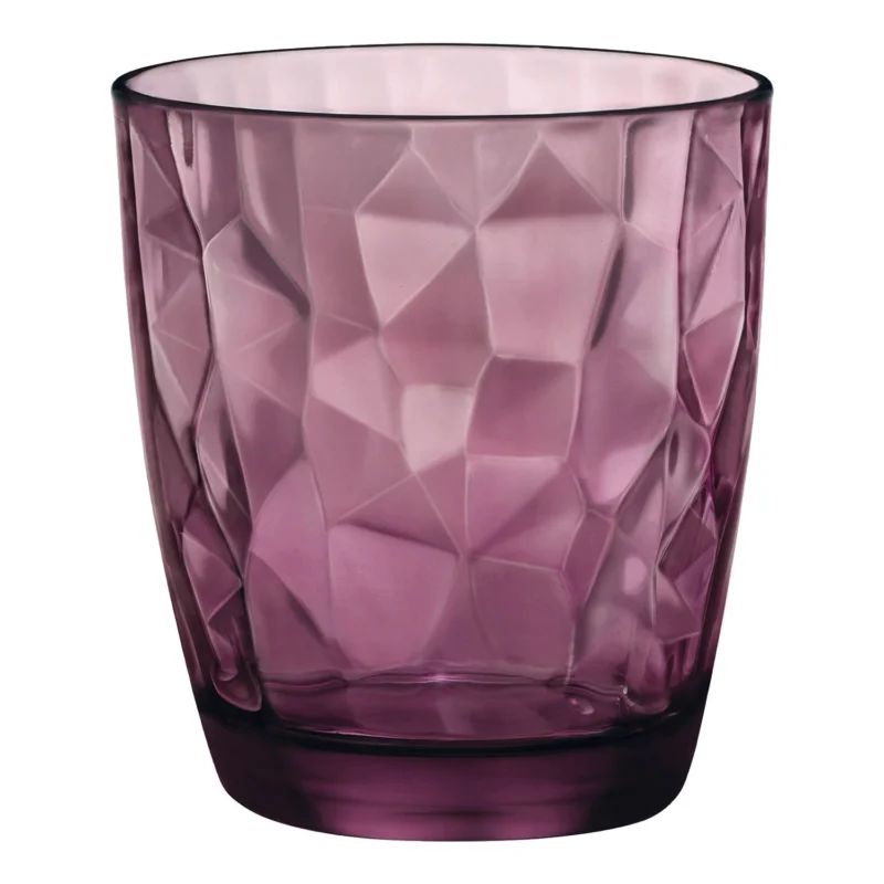 Vizespohár, Bormioli Rocco Diamond 300 ml, lila Kedvezmény