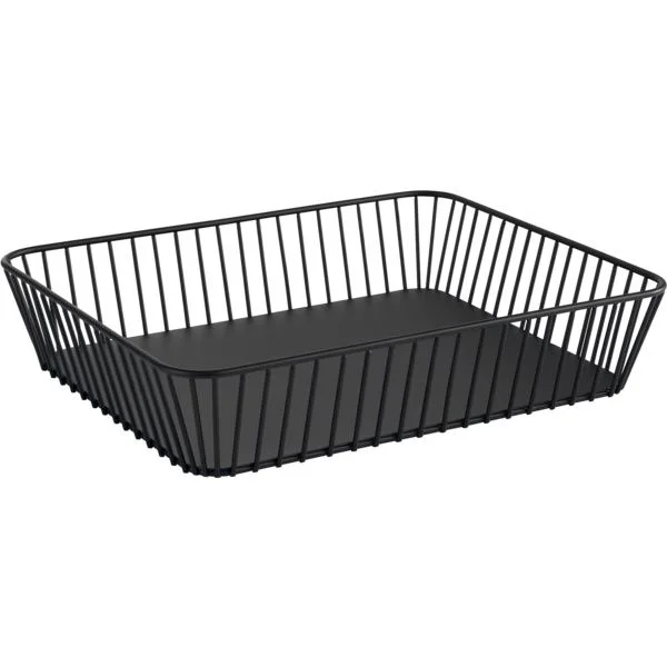 Árcsökkenés Fém kosár, APS Urban 32,5x26,5 cm GN 1/2, fekete