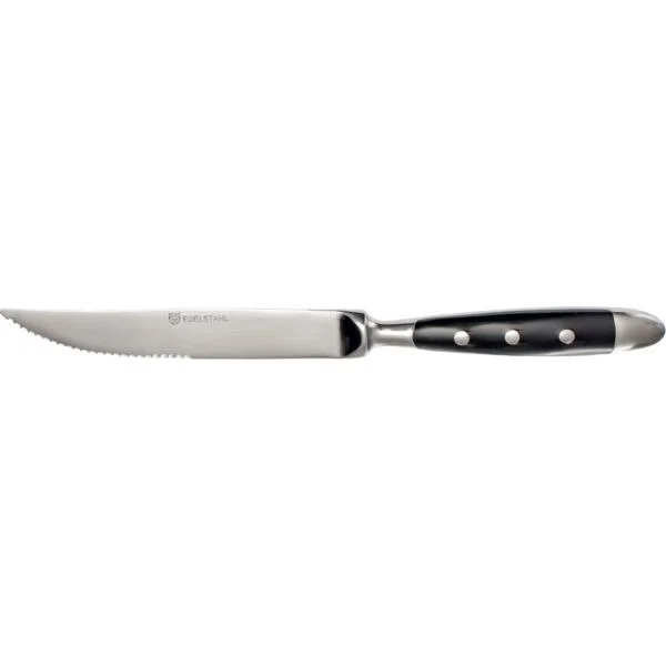 Árcsökkenés Steak kés, Esmeyer Nostalgie 15,4 cm, fekete
