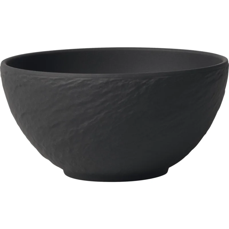 Porcelán tál, Villeroy & Boch Manufacture Rock 600 ml, fekete Újdonság
