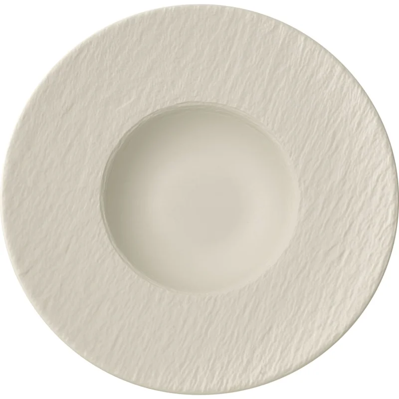 Biztonságos vásárlás Mélytányér, Villeroy & Boch Manufacture Rock 29 cm, fehér