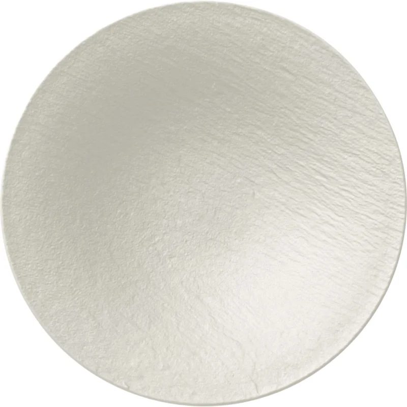 Tányér megemelt peremmel, Villeroy & Boch Manufacture Rock 29 cm, fehér Szuper akció