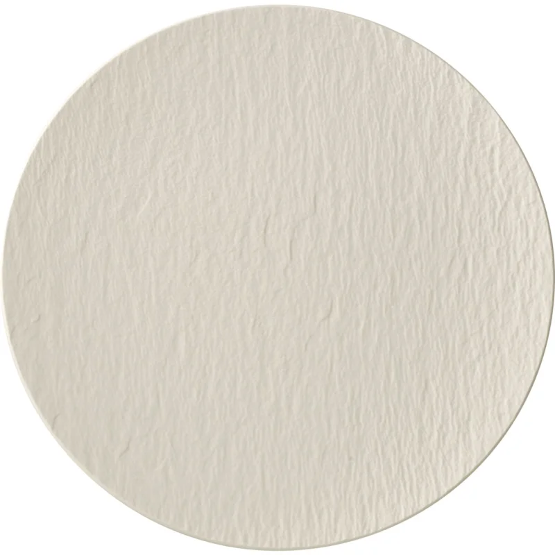 Sekély tányér, Villeroy & Boch Manufacture Rock 32 cm, fehér Olcsóbb