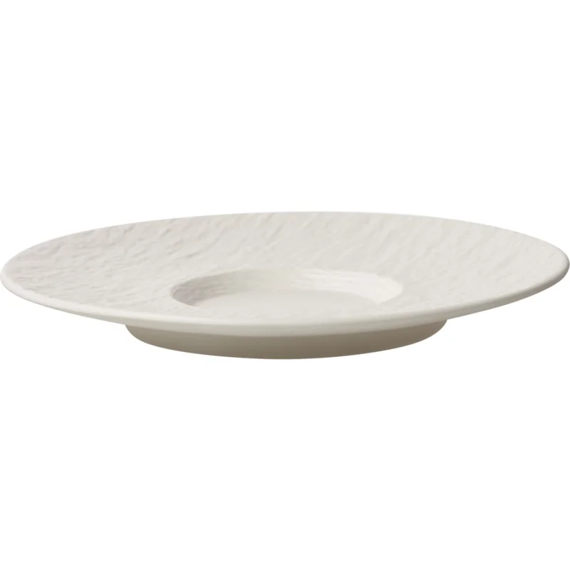 Legjobb ár Kávés csészealj, Villeroy & Boch Manufacture Rock 17 cm, fehér