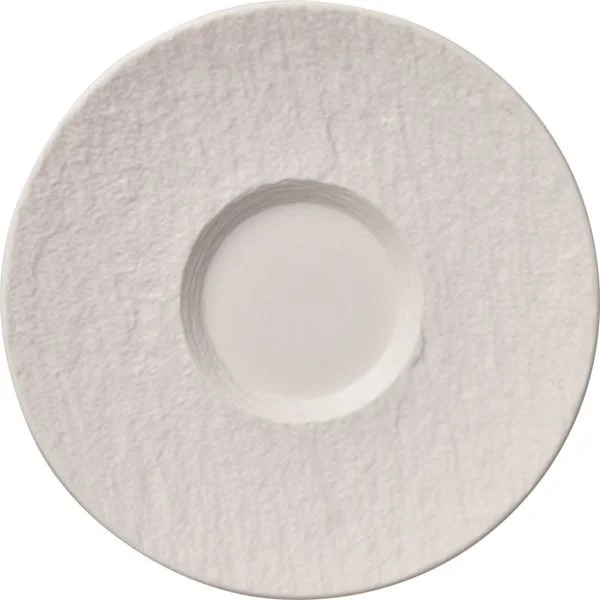 Kávés csészealj, Villeroy & Boch Manufacture Rock 12 cm, fehér Szezonális akció