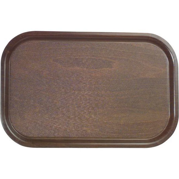 Ne maradj le Téglalap alakú tálca, csúszásmentes, préselt fa, 70x45 cm, Cambro