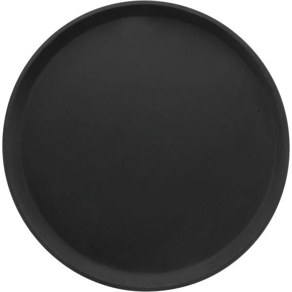 Árengedmény Kerek tálca, Cambro 27,9 cm, fekete