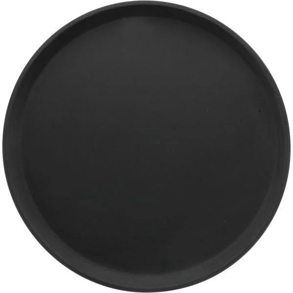 Biztonságos fizetés Kerek tálca, Cambro 40,5 cm, fekete