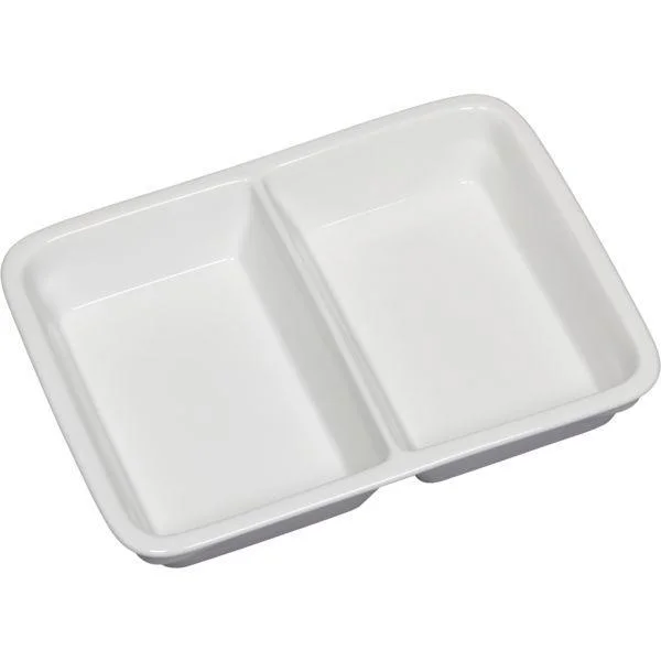Kétrészes szögletes tányér, 1/2, Gastro, 23,2x17,6 cm Legjobb ár