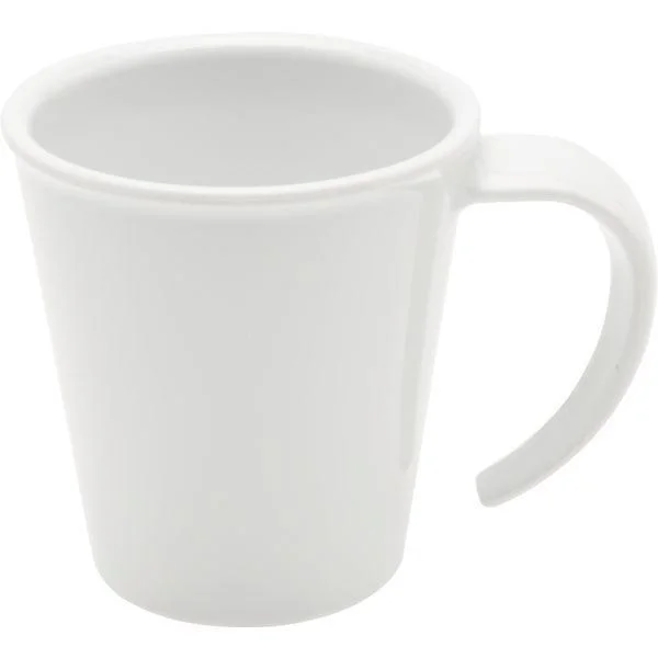Ajánlat Műanyag kávés bögre 300 ml, Ornamin, fehér