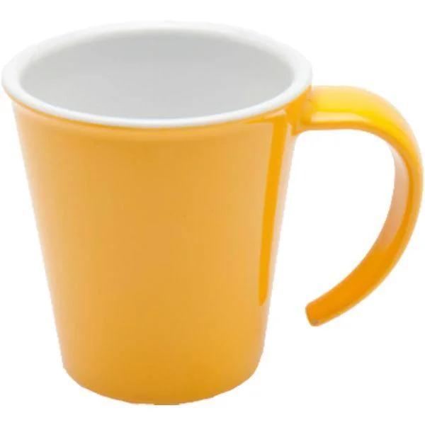 Ornamin műanyag kávés bögre 300 ml, sárga Kedvezmény
