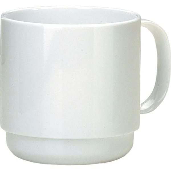 Ornamin műanyag kávés bögre 250 ml, fehér Legjobb ár