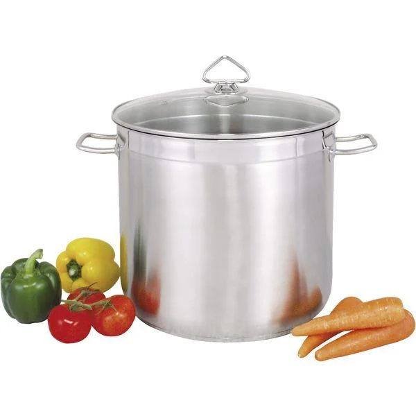 Biztonságos fizetés Univerzális fazék üvegfedővel, Gastro 20 l