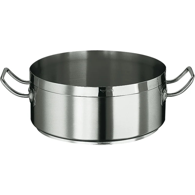 Expressz szállítás Rozsdamentes fazék sütéshez, Paderno Grand Gourment 2100, 40 cm, alacsony