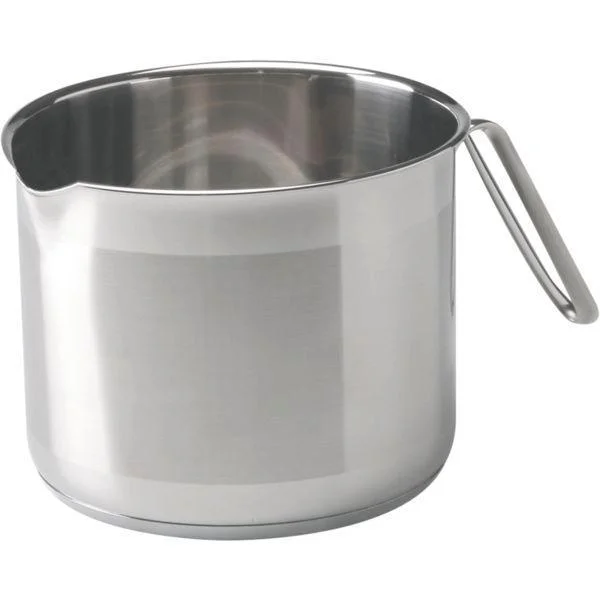 Rozsdamentes tejes fazék, Gastro City 14 cm, indukciós Prémium
