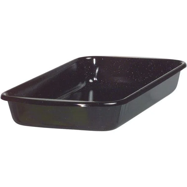 Tepsi, Riess Profi 32x19 cm fekete Árengedmény
