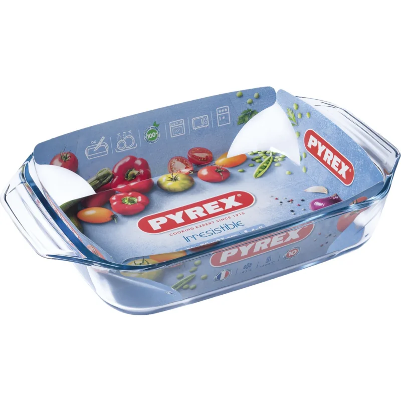 Expressz kézbesítés Sütőedény, edzett üveg, Pyrex 35x23 cm