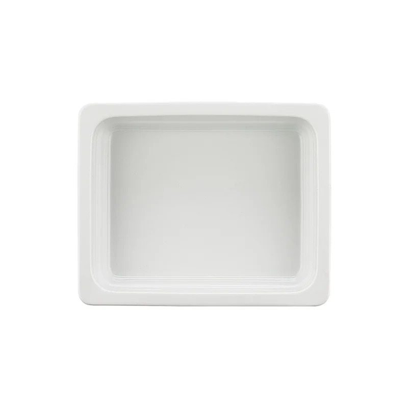 Gasztroedény GN 1/2, 325x265 mm, m= 65 mm, fehér, porcelán, SCHÖNWALD Vedd meg online