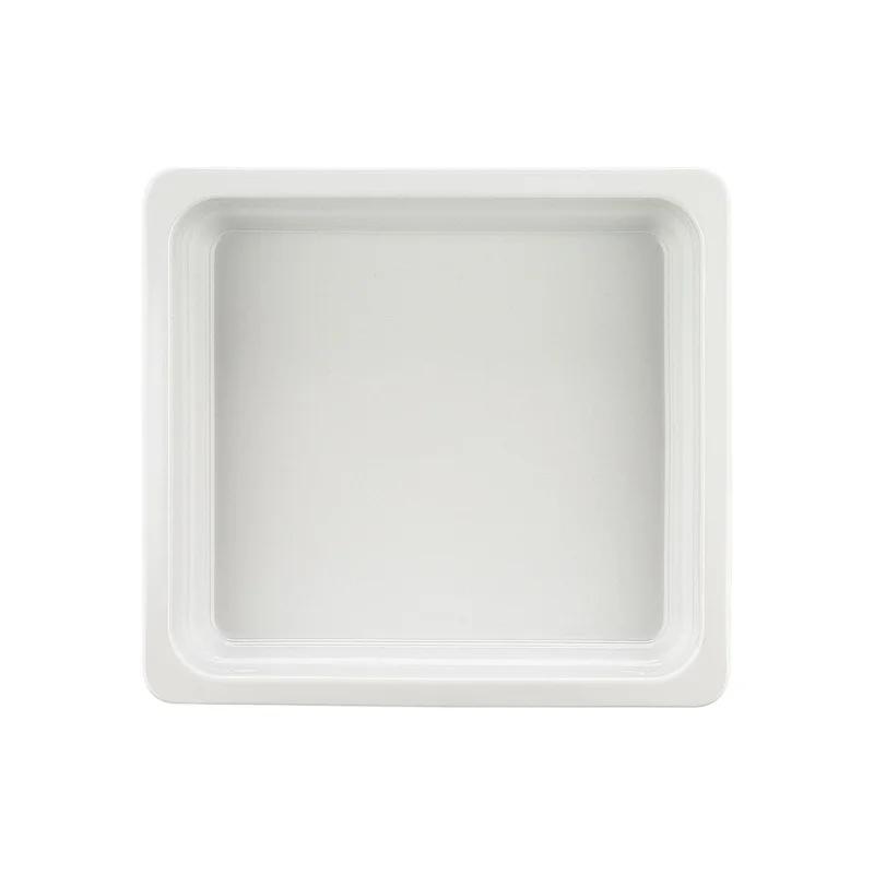 Akció Gasztroedény GN 2/3, 354x325 mm, m= 65 mm, fehér, porecelán, SCHÖNWALD