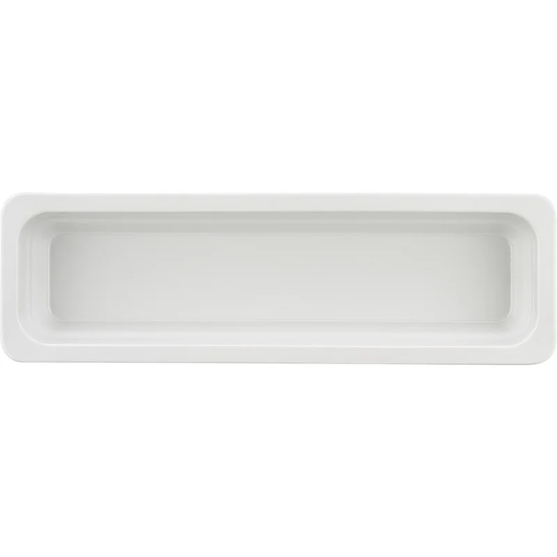 Gasztroedény 2/4, 530x162 mm, m=20 mm, fehér, porcelán, SCHÖNWALD Expressz szállítás