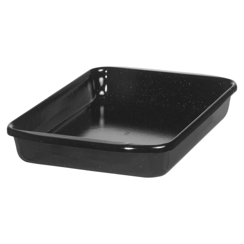 Tepsi, Riess Profi 32x8x41,6 cm fekete Újdonság